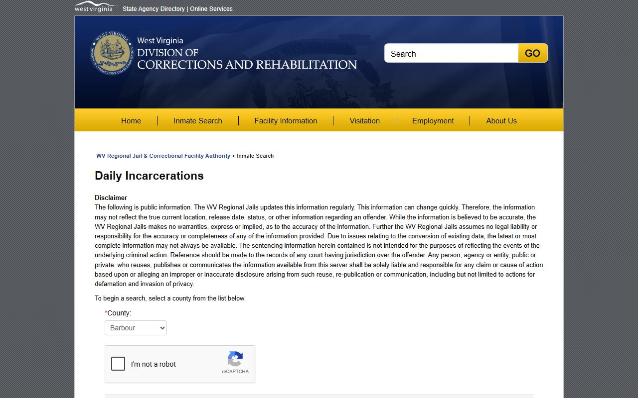 Clay County inmate population daily incarcerations search